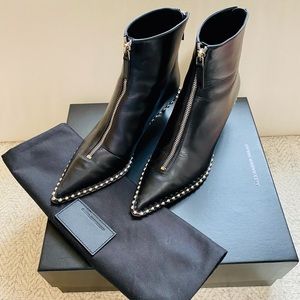 Authentic Alexander Wang Black Leather Boots